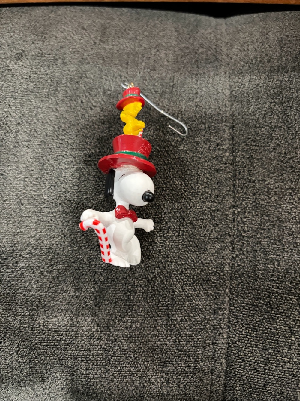 Snoopy Holiday Hat Ornament